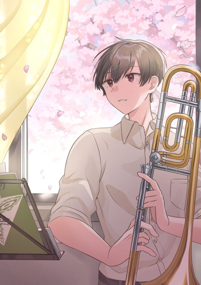 桜とトロンボーン